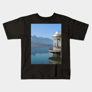 View Of Lake Thun Kids T-Shirt